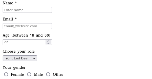 Survey Form